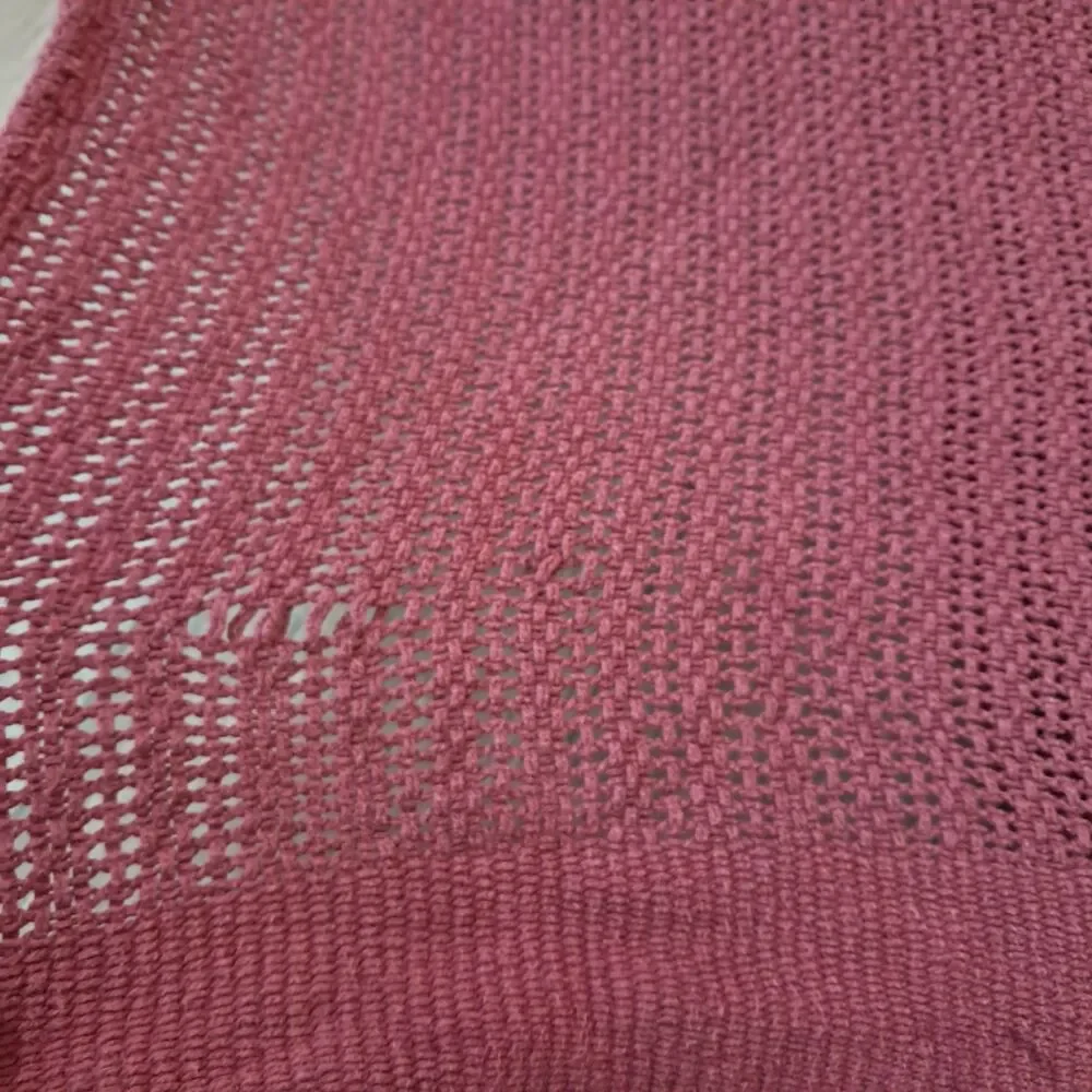 Beacon blanket burgundy red cotton open weave thermal WPL 1675 USA queen king
